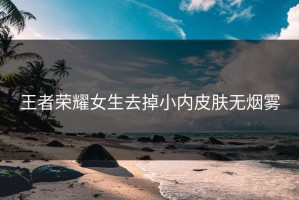 王者荣耀女生去掉小内皮肤无烟雾